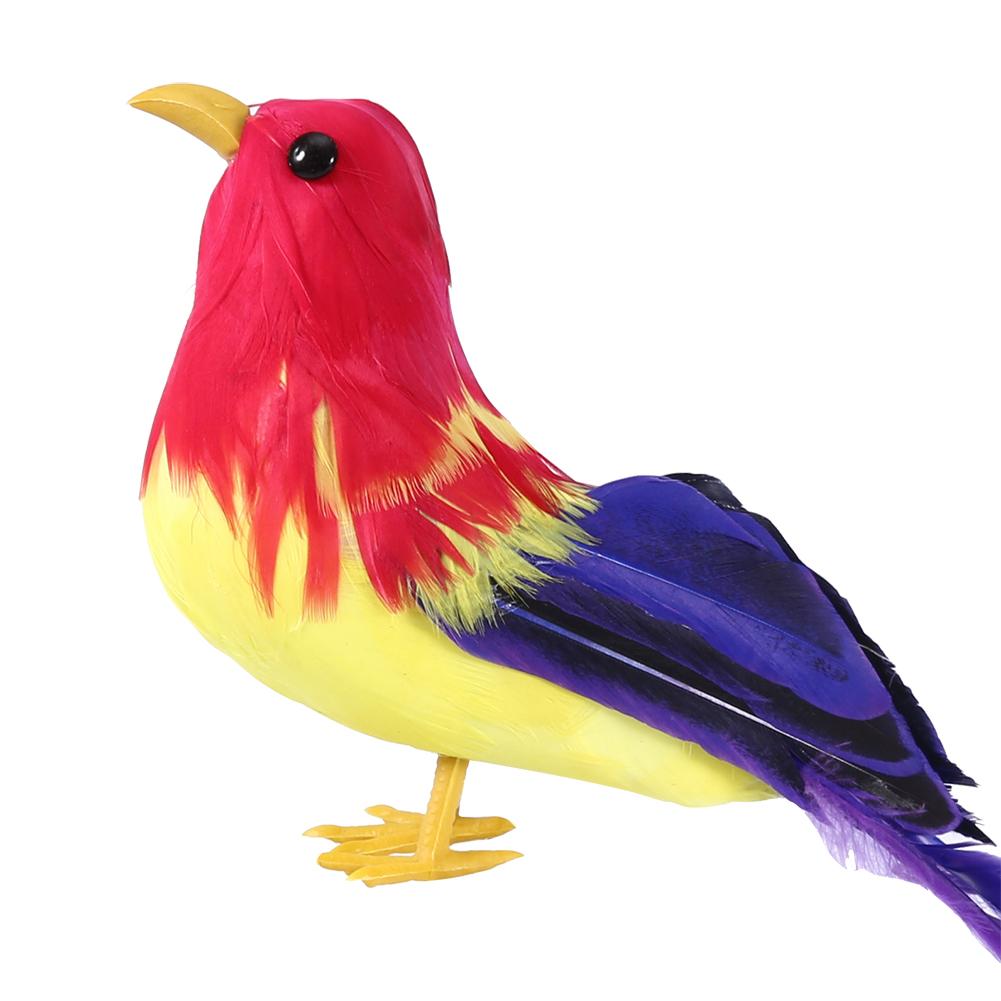 Hochsimulierte Schaumstofflandschaft Tier Vogel Rasen Figur Handgefertigte Gartendekoration