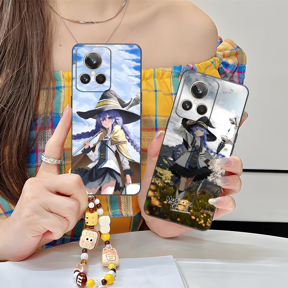Mushoku Tensei Roxy Mobile Phone Case for Realme GT 8 Neo Pro C75 73 71 C67 65 C55 53 C35 31 C20 15 Colorful Printing Cover