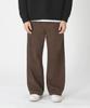 UNDEROFF Daily Basic Wide Cotton Pants Brown