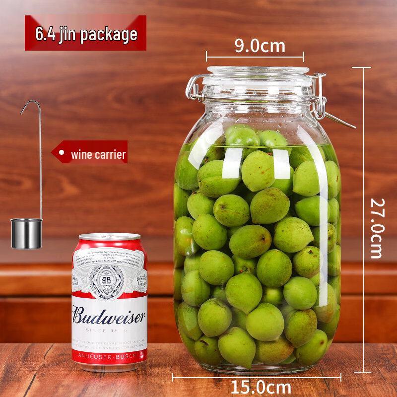 Andytai Glass Storage & Fermentation Jar