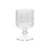 Exquisite Vintage Engraved Glass Liqueur Wine Glass - High-Stemmed, One-Shot, High-Value Mini Glass