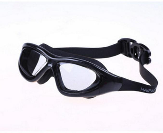 High-Definition Anti-Fog Waterproof Adult Swimming Goggles - Unisex Large Frame