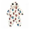 Duckdown Overall Allover Heart   Bp44ov141