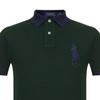 Polo Ralph Lauren Big Pony Embroidered Straight Fit Casual Short Sleeve Polo Shirt Men Tops Green 710752866-005