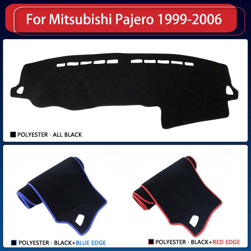 Dashboard Cover Mat Carpet For Mitsubishi Pajero Montero Shogun NM NP 1999~2006 Dash Board Protector Sun Shade Car Accessories
