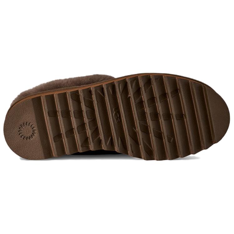 UGG Bequeme Lässige Knöchel-Schnee-Stiefel Damenstiefel Dunkelkastanienbraun 1166733-DRKT