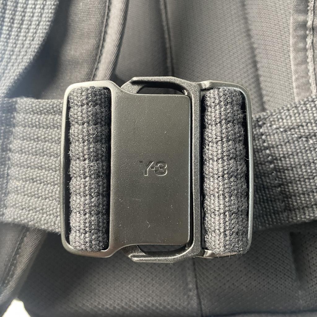 Used Y-3Backpack · Daypack black/white polyester mens