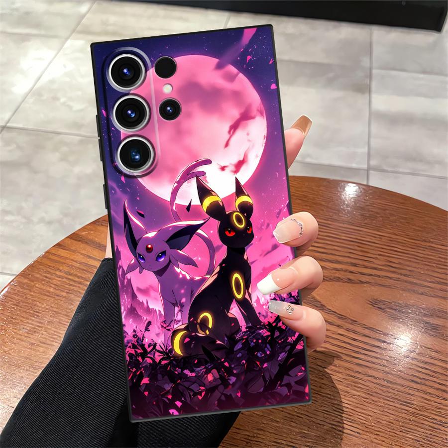 Funda Phone Cover Case for Samsung Galaxy S26 S21 FE S20 S25 Ultra S23 Note 20 Ultra 8 9 10 S10 S9 S24 Plus Hot Anime Pokemon