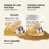 Pet Skin And Coat Care Supplements Powder With Vitamins Minerals For Dog Cats To Enhancing Furs Gloss and Softness