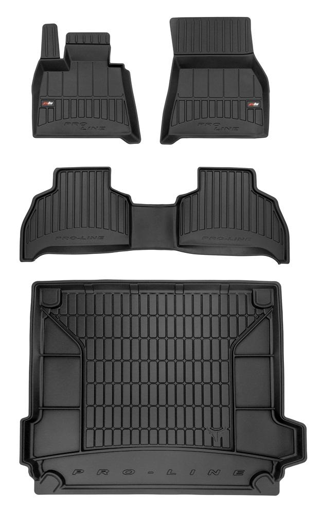 Komplekts 3D grīdas paklāji un bagāžnieka