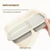 3-Compartment Biodegradable Corn Starch Meal Boxes with Lids