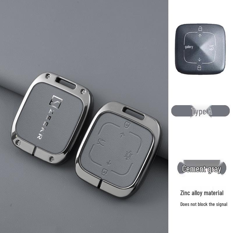 

Zeekr 001/X Key Case: High-end, Anti-fall Car Key Shell & Accessories Bag for Men and Women Custom, Contact Customer Service