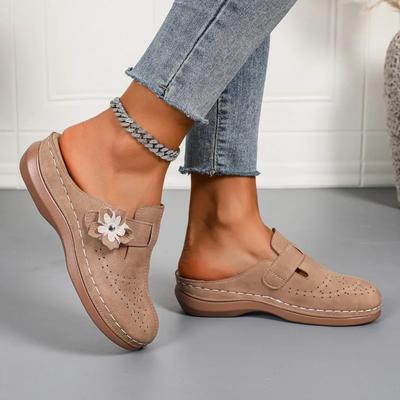 Scarpe Donna 2025 Punta Aperta Pantofole Donna Taglia Grande Best Seller Pantofole Casual Donna Estate Floreali Pantofole Piatte