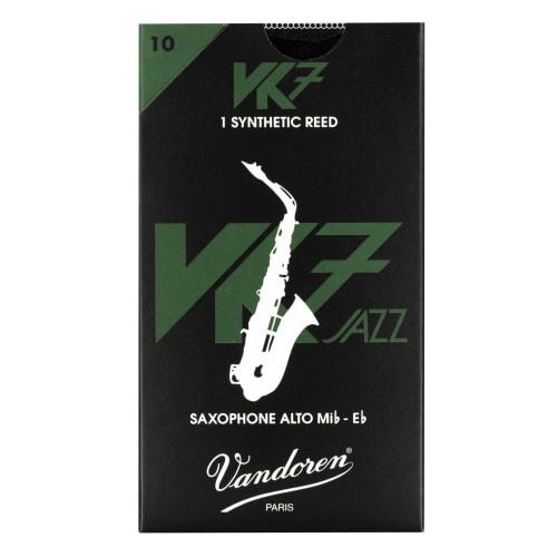 Vandoren Synthetic Reed for Alto Saxophone [SVK72110] VK7, Hardness: 10