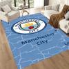 Manchester City Floor Mat Design For Dining Room Living Rooms Game Room Playrooms Antislip Rug Anime Office Decor Perfect Gift For Womenmen