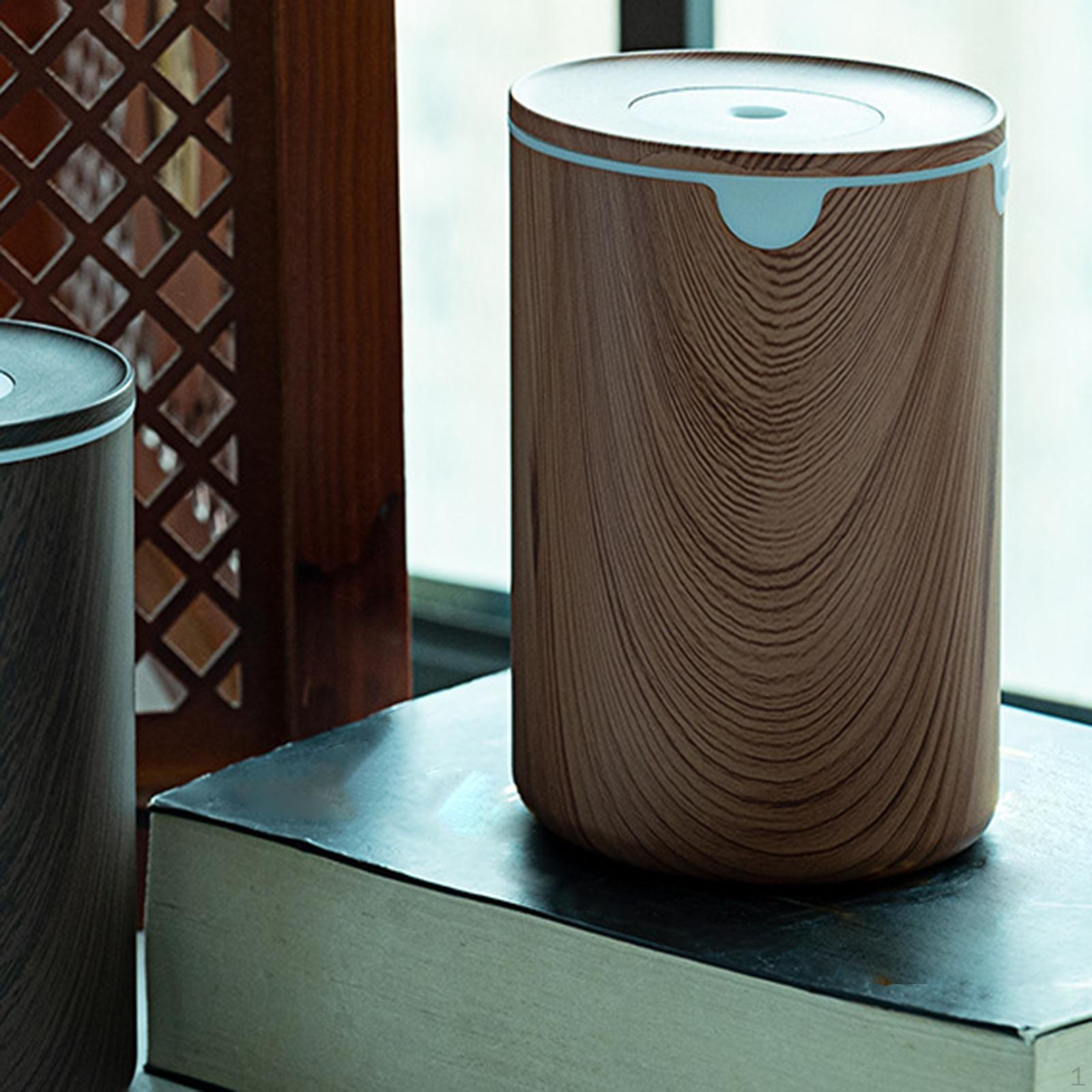 Portable Cool Mist Humidifier USB Charging Silent for Desk Office Bedroom Dark Color