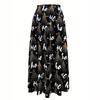 Women's Plus Size Autumn Christmas Tree Print Skirt