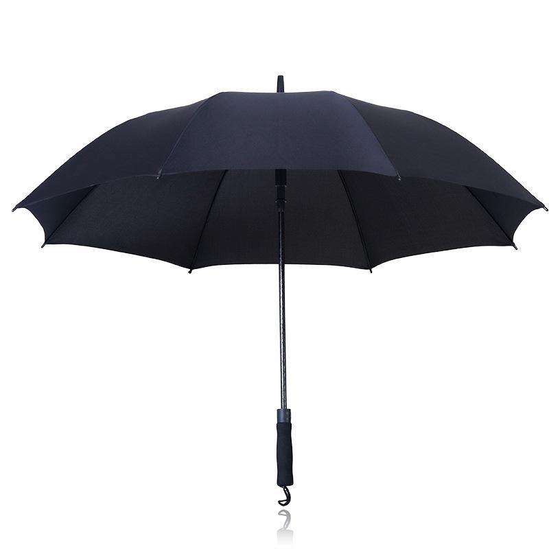 Jieguo Windproof Automatic Golf Umbrella - Large Dual-Use, Sun & Rain Protection for Two, Customizable Print LOGO