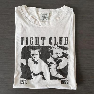 Fight Club Movie Shirt, Comfort Colors Retro Graphic Tee