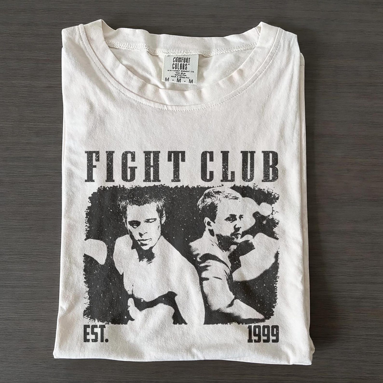 Fight Club Movie Shirt, Comfort Colors Retro Graphic Tee 3XL