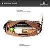 European & American Fashion Single Shoulder Crossbody Bag – Women's Leather Small Mummy Bag