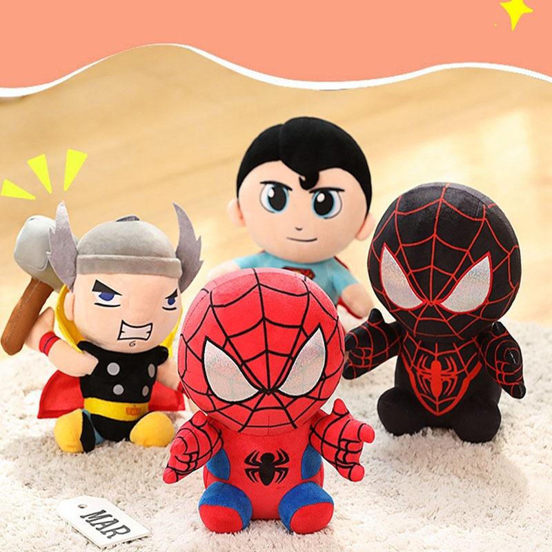 Marvel Avengers Plush Toy Spider-man Superman Thor Q Edition
