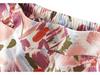 Women's Slimming Satin Print Elastic Waist Midi Skirt - New Summer Arrival