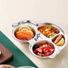304 Stainless Steel Food Plate Animal Shape Cafeteria Plate Cartoon Tableware  Kindergarten School