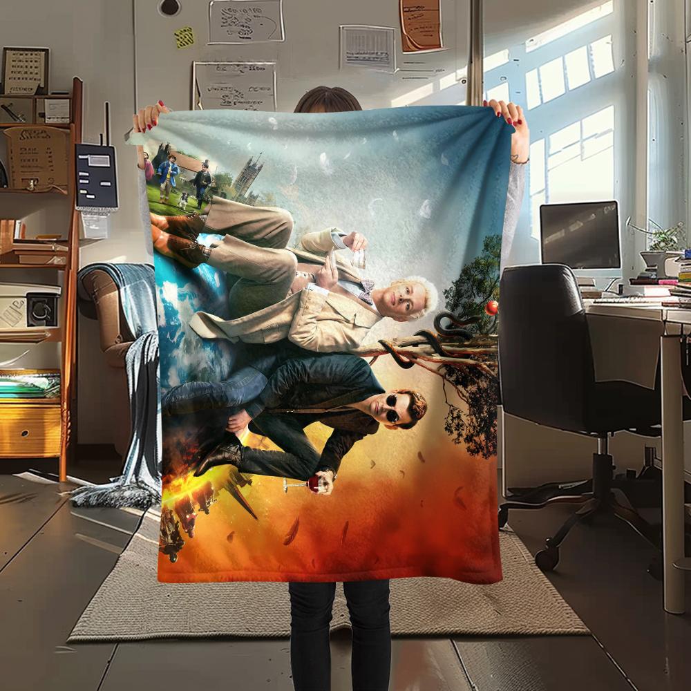 Movie and Television Posters Print Flannel Blanket,High quality Comfortable for All Seasons,Home Decor,Warmth and Comfort,Perfect for Christmas Gifts
