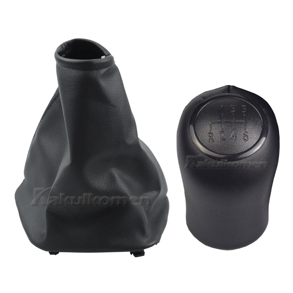 Car Gear Shift Knob For Mercedes Benz W639 VITO 2003-2010 High Quality 6Speed Stick Lever Knob Shifter Leather Gaitor Boot Cover