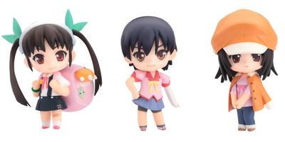 Nendoroid Petite Bakemonogatari Set 2 ABS PVC Painted Action Vol. (Non-scale & Figure)