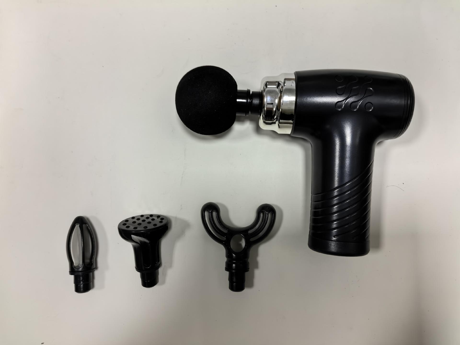 Portable Wireless Professional Fascia Gun - High-Frequency Vibration Muscle Relaxation Massager чёрный