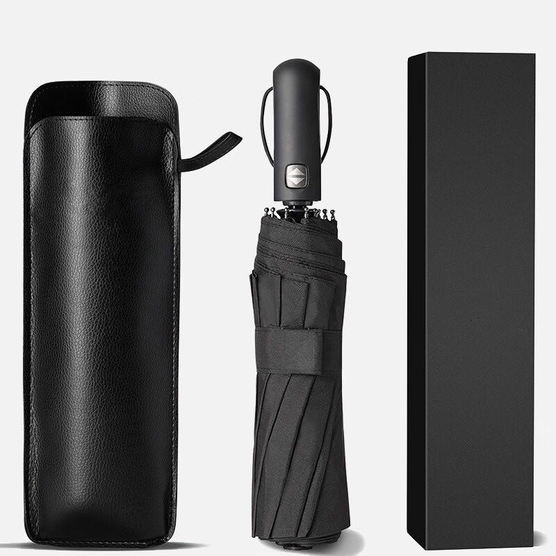 Liliang 10-Rib Automatic Men s Business Umbrella Gift Set