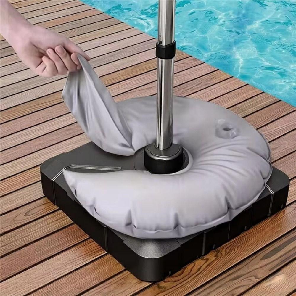 U-Shaped Umbrella Base Water Bag Foldable Weighted Water Base Patio Furniture