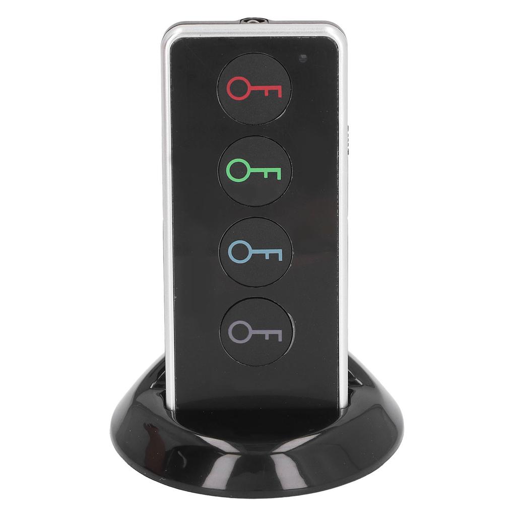 Key Finder 75‑80dB Tracking Device Item Locator Tag 30‑40m with 4pcs Receiver for Wallet