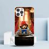 Cute P-PaddingtonS Bear Soft Cover for iPhone 16 17 Air 15 14 Pro Max 16E Phone Case 13 Mini 12 11 7 SE 8 Print Pattern Fit Case