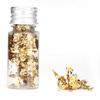 2Pcs Multifunction Bottled Decorative Gold Foil Paper for Nail Decoration Crafts