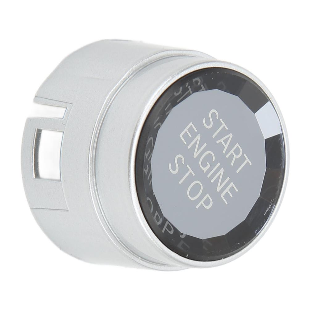 Car Engine Start Stop Switch Button Cover Scratch Resistant Nonfading Replacement for F Series X1 X2 X3 X4 X5 X6 X7