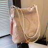 Style Water Bucket Bag For Women With Pu Material And Zipper Closure For Daily Use