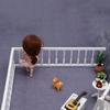 Dollhouse Mini Furniture Balcony Handrail Micro Scene Model Modern Wood Fence