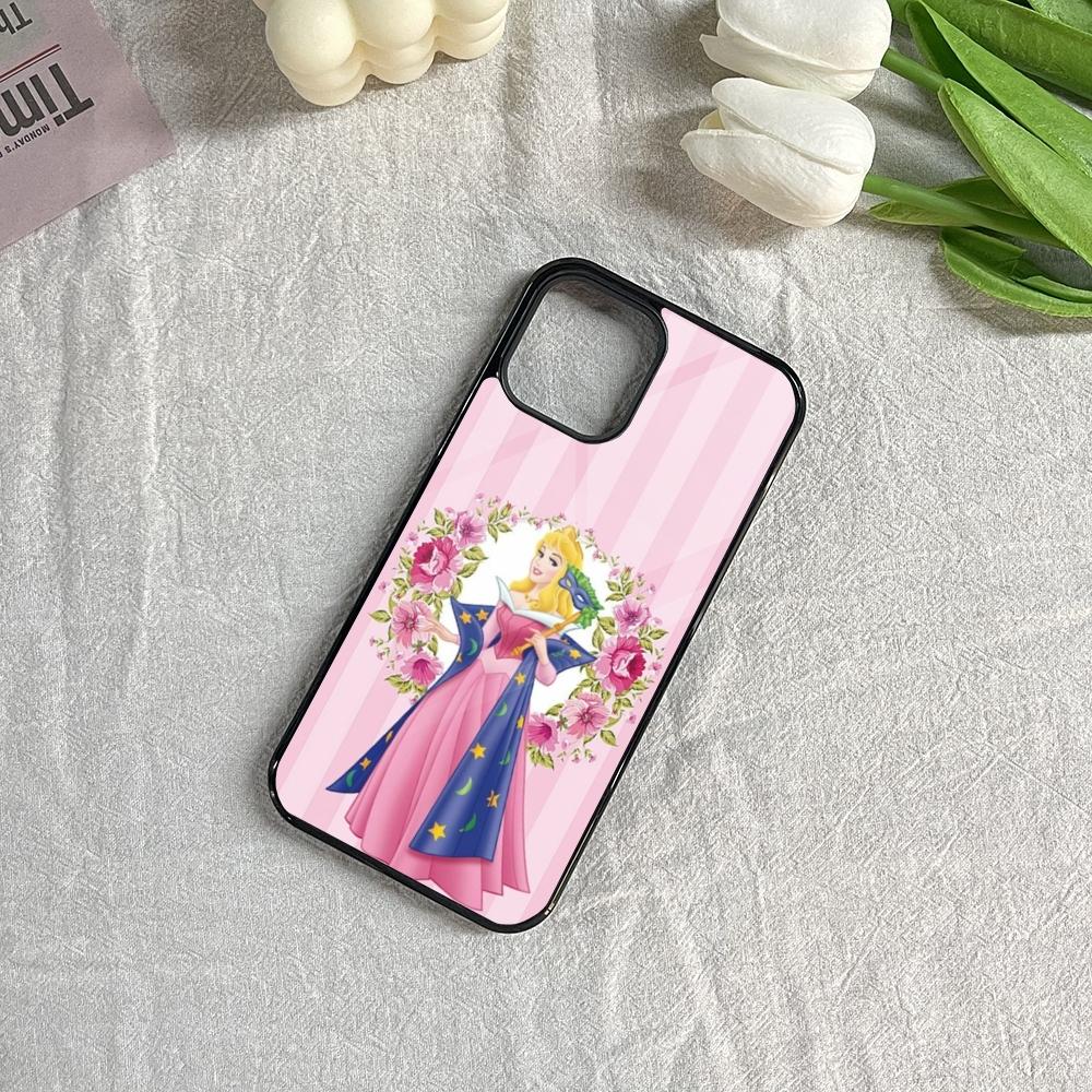 Sleeping Beauty Aurora Phone Case for Iphone 16 15 14 13 12 11 Pro Max Mini 8 Plus Se Xr X Xs Fundas Shell PC+TPU Cover