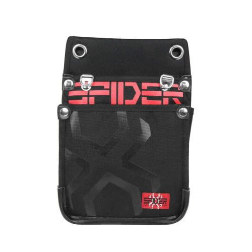 SK11 SPIDER Tobi Waist Bag, Medium, Thin, Stretch Fabric with Inner Pocket, Collapsible Bellows Design, 200mm W x 320mm H x 100mm D (SPD-JY03-A)