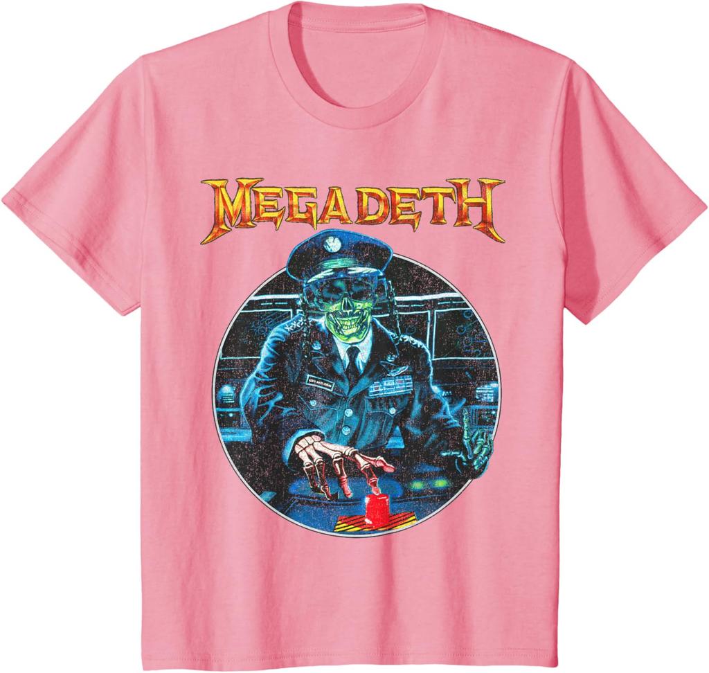 Megadeth - Vintage General Vic T-Shirt Short Sleeves Classic hot product Y2k High-end Luxury high quality Unisex Oversized soft