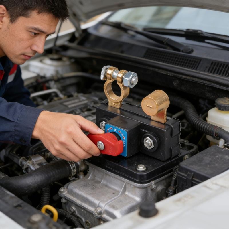 Quick Install Battery Isolator Switches With Emergency Shut Off Rotary Battery Switches Protects Electrical System