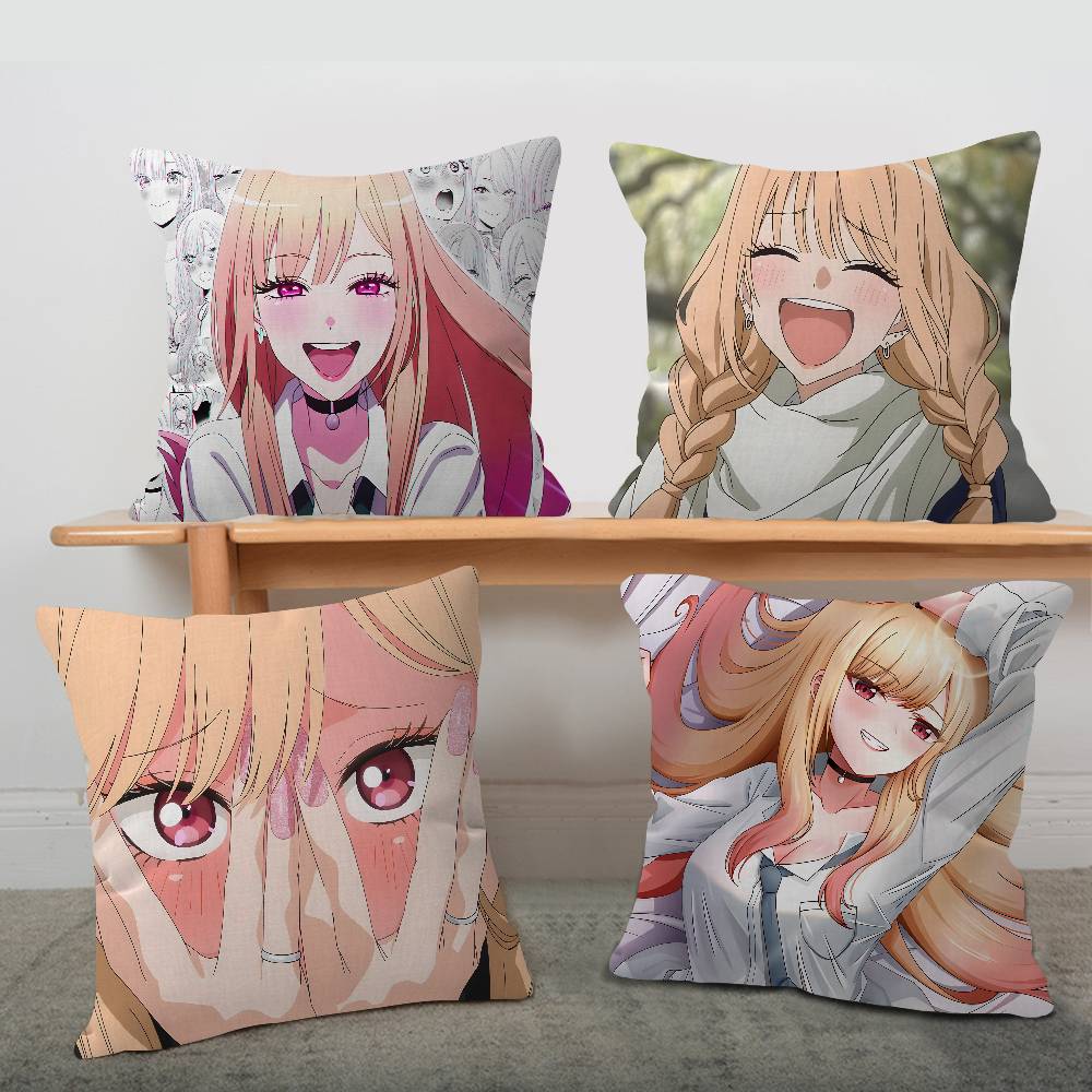 Můj Šaty Up Darling MMarin Kitagawa Polštář Dárky Domácí Kancelářský Nábytek Ložnice Pohovka Potah na Polštář do Auta pouzdro 45x45cm