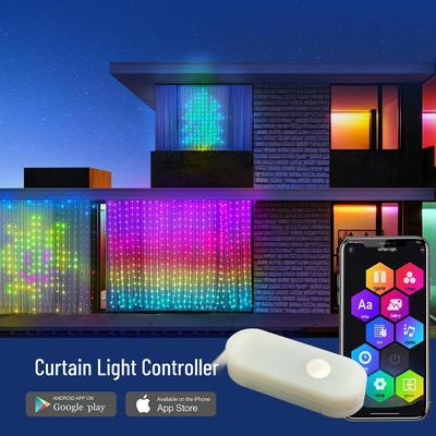 Światło LED na zasłonę WiFi Kontroler Dream Color: Niestandardowe wzory i programowanie DIY