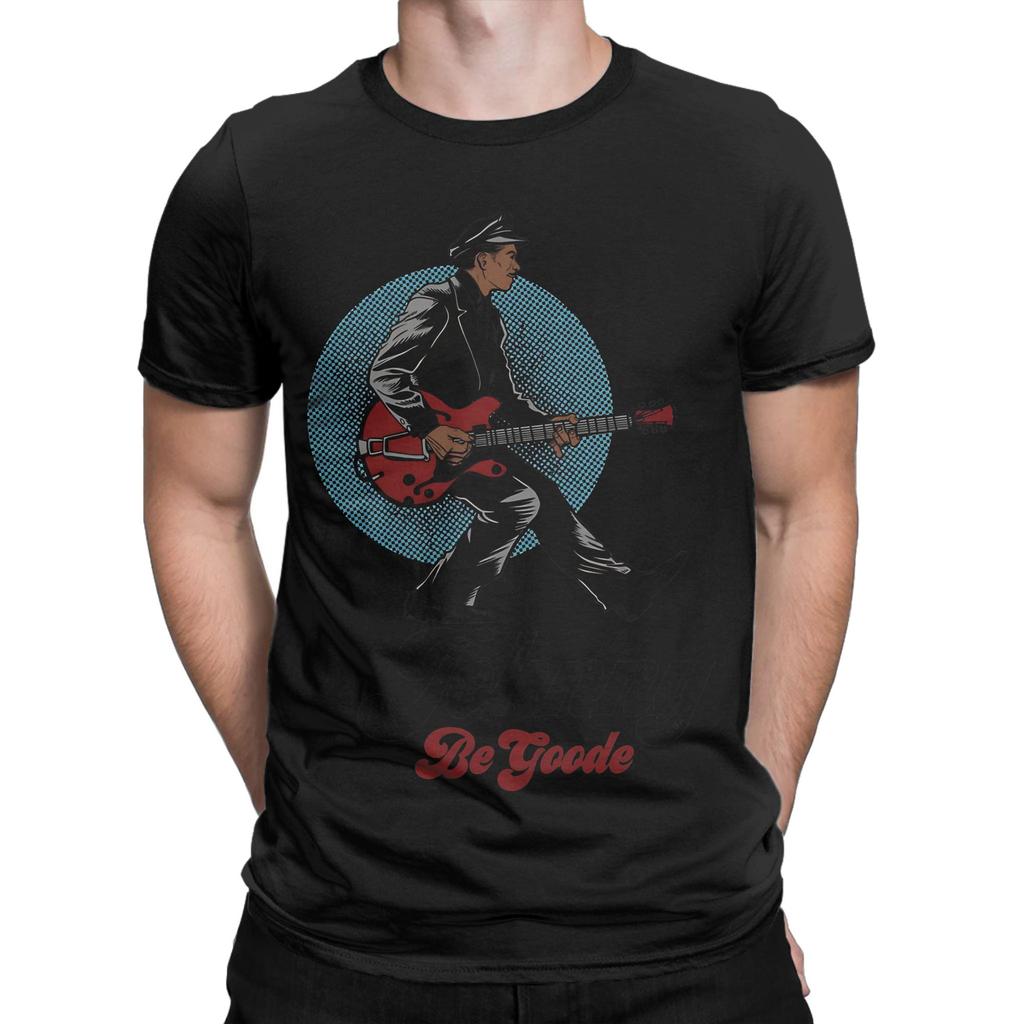Johnny Be Goode Classic Novelty 100 Cotton Tshirt Chuck Berry Tops Tees For Unisex