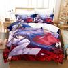 Game Higurashi When They Cry Bedding Set Single Twin Full Queen King Size Bed Set Adult Kid Bedroom Duvetcover Sets Home Textile