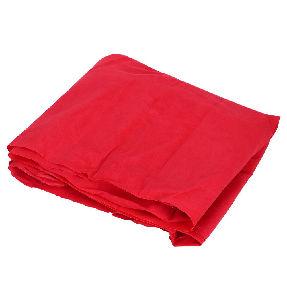 Household Inflatable Triangular Back Support Pillow Portable Folding Cushion Indoor OutdoorRed