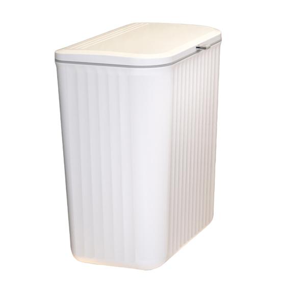 Kitchen Compost Bin 2.1 Gallon /3.2 Gallon Wall Mounted Trash Can with Lid Waste Basket Bin Bathroom Garbage Bin for Kitchen Countertop or under Sink
